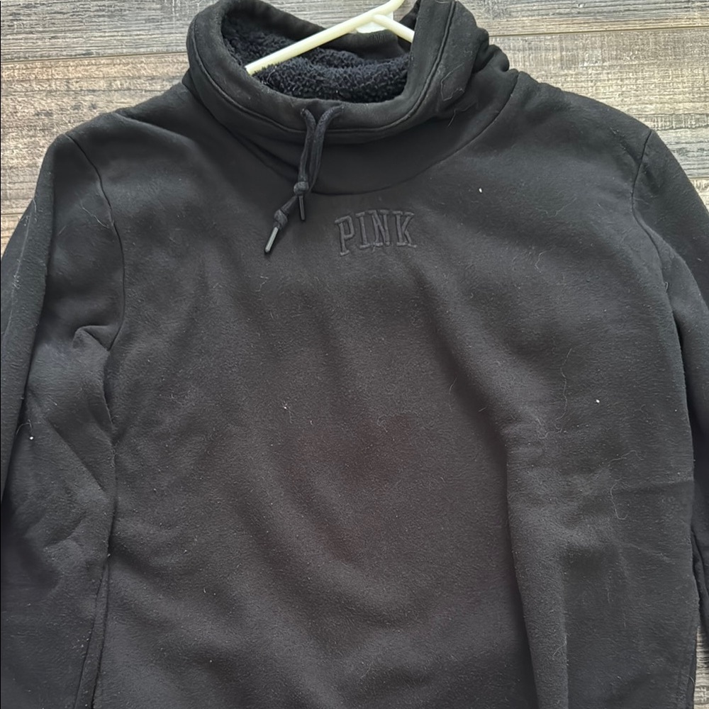 Black PINK Pullover Sweatshirt